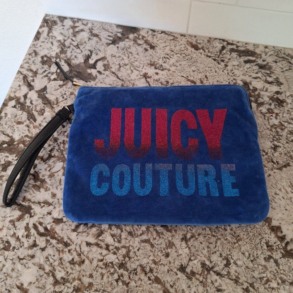 Juicy Couture velour wristlet
